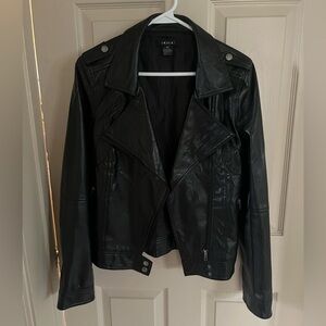 Faux Leather Jacket